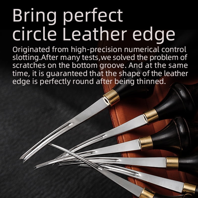 Skiving Knife, WUTA Leather Cutter Trim Skiver Cutting Sharpener